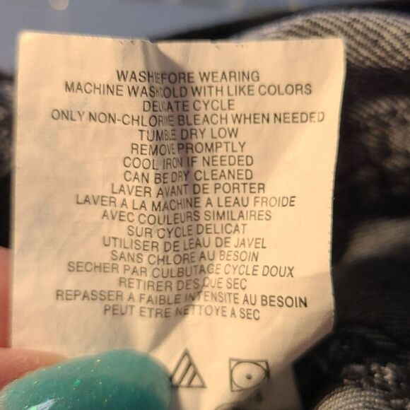 Heidi Klum Loved Maternity Dark Blue Jeans Legging UnderBelly Skinny Jegging - Picture 10 of 10